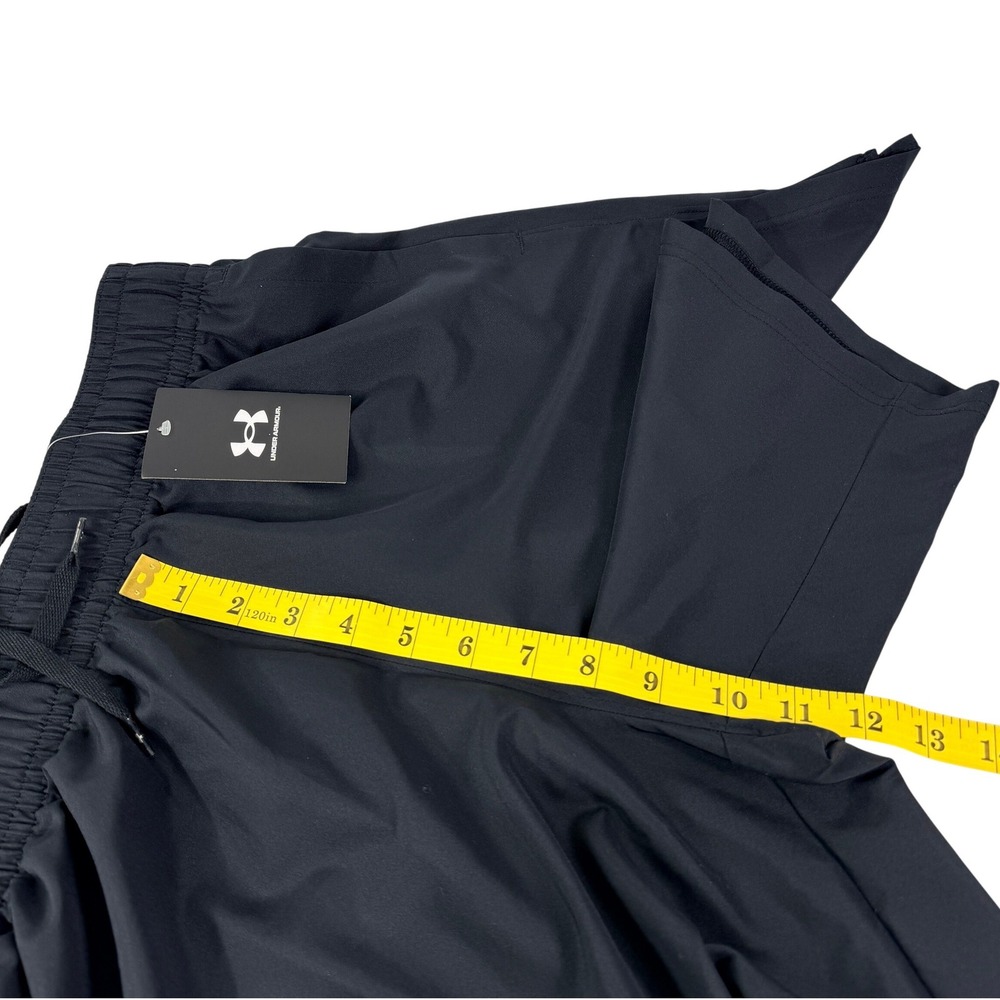 Under Armour Mens Tech Woven Wordmark Shorts Black Orange 1383356 Medium NWT - Picture 4 of 7